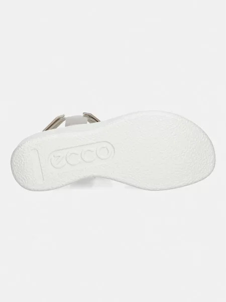 Ecco női bőr szandál Flowt Wedge LX W bézs