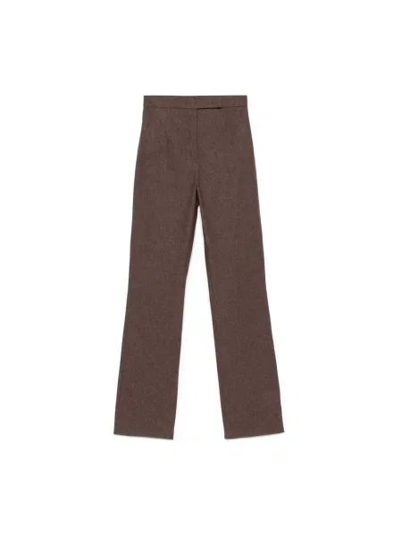 Spodnie Max Mara brązowe