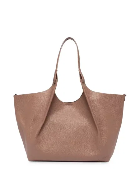 Geantă shopper Gianni Chiarini din piele maro