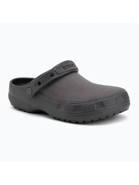 Šľapky Crocs Classic Crafted Clog black sand sivá