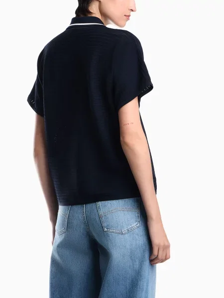 Поло Emporio Armani синее