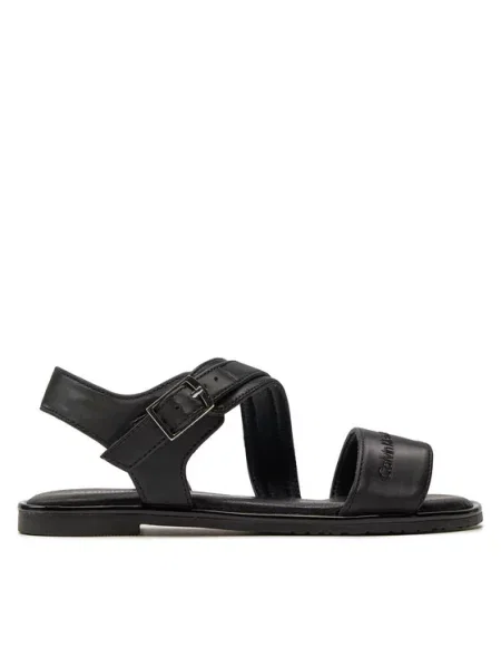 Sandale Calvin Klein Jeans Flat Sandal M crna