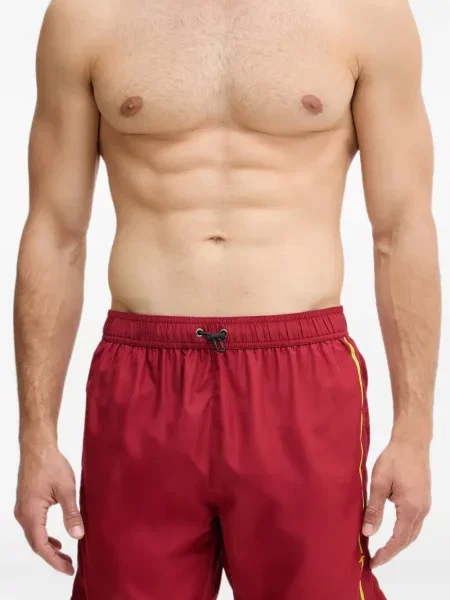 Slip de baie Trussardi cu imagine cu cordon roșu