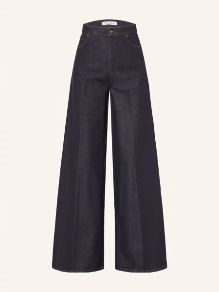 Max Mara Široké Džíny Quatto midnightblue