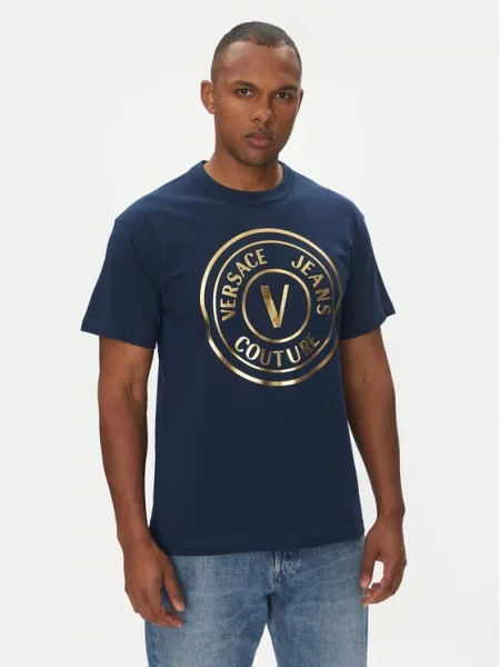 Versace Jeans Couture Футболка Regular Fit cиній