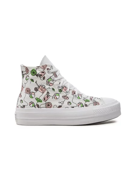 Converse Chuck Taylor All Star Lift Platform High Top Kobiety Buty sportowe Converse Size: biały