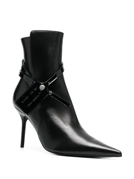 Cizme scurte Off-white alb