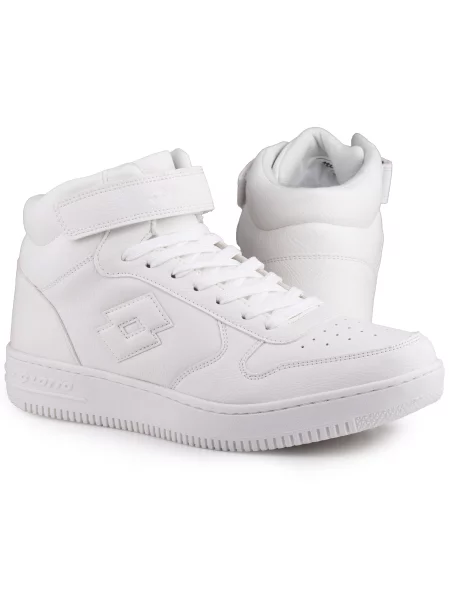 Buty sportowe sneakersy Lotto PALIOT MID OC białe
