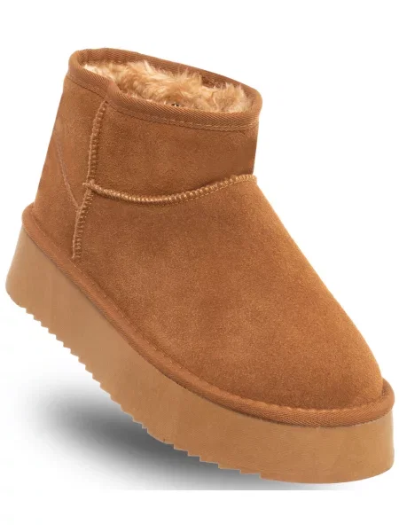 Полуотворени обувки Solo Soprani Couture кафяво