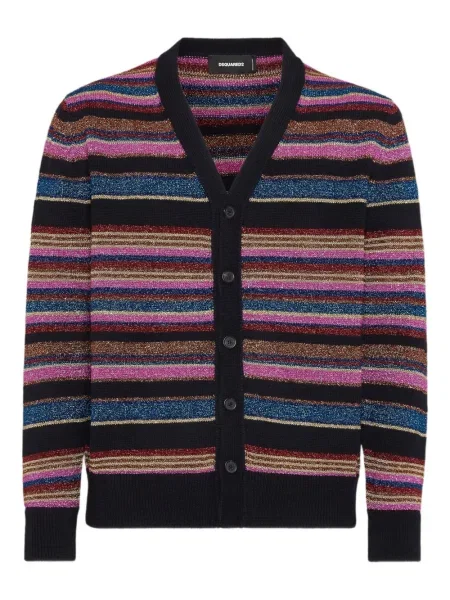 Cardigan Dsquared2 cu dungi roz