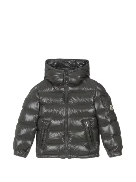Kurtka puchowa dziecięca Moncler Enfant szara