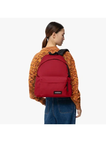 EASTPAK Rucsac / negru roșu