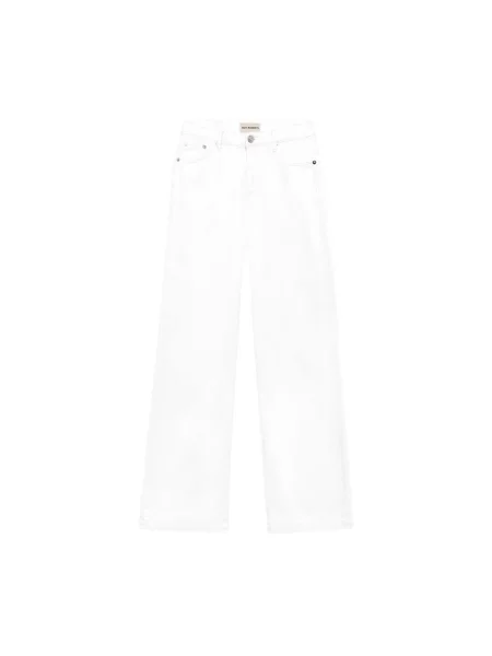 Jeansy Roy Rogers z wysoką talią białe