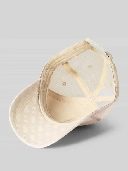 Czapka z daszkiem ze wstawką z siateczki model ZED-TRUCKER-M' Boss beżowa