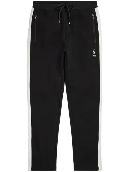 Siuvinėtos zomšinės pledinės maudymosi kelnaitės Polo Ralph Lauren mėlyna