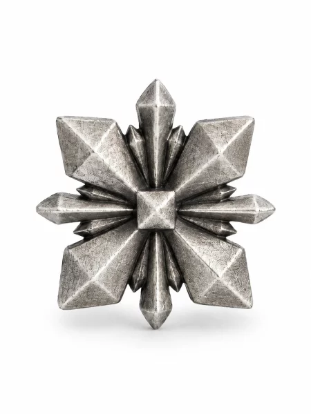 REYTEL Cercei STELLA — Star stud earring argintiu