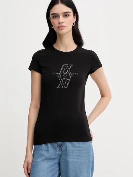 Armani Exchange t-shirt czarny