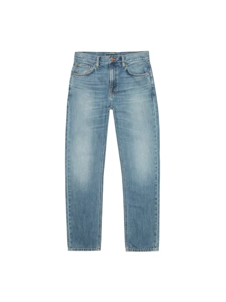 Jeansy Nudie Jeans niebieskie