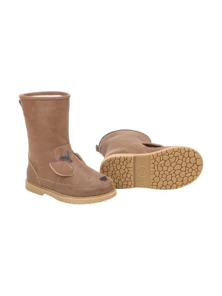 Donsje Дитячі шкіряні зимові черевики Wadudu Special Boots Stag