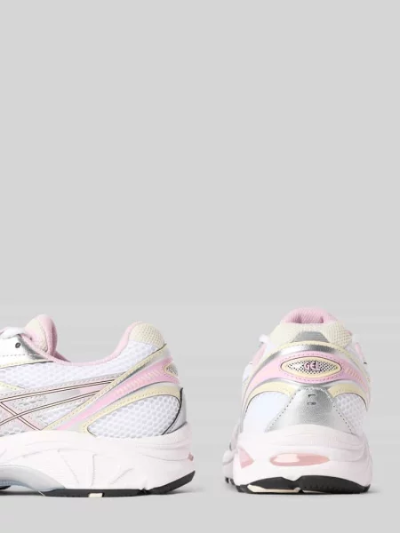 Sneakersy z obszyciem w kontrastowym kolorze model Asics białe