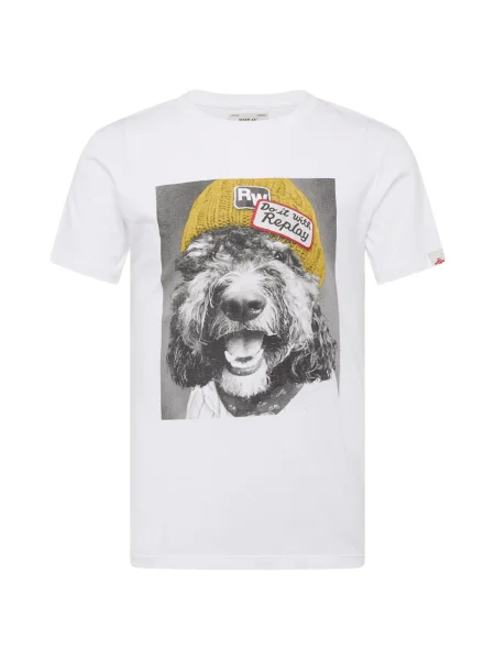 Tricou Replay alb
