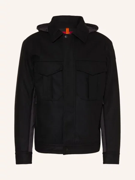 Parajumpers Svrchní Košile Hina S Odnímatelnou Kapucí černá