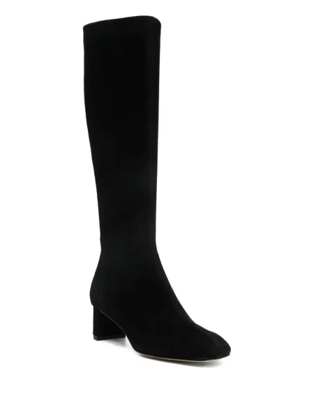 Botine Aeyde din piele de căprioară negru
