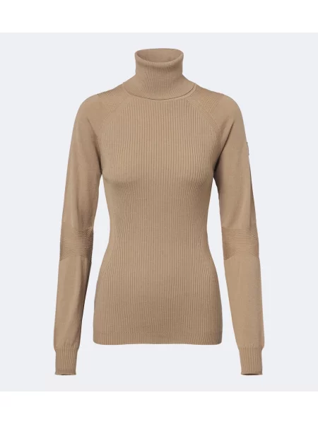 Heláncă Moncler Grenoble de lână bej