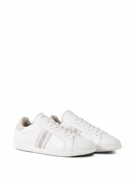 Sneakerși Bogner din piele alb