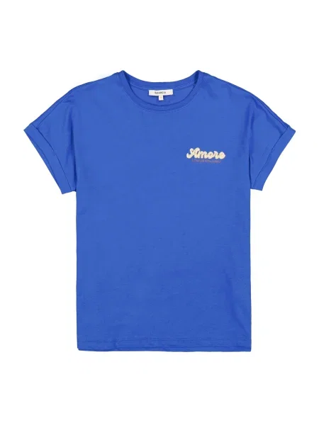 GARCIA Tricou / albastru / maro bej
