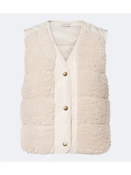 Ursuleț de pluș vestă Moncler bej