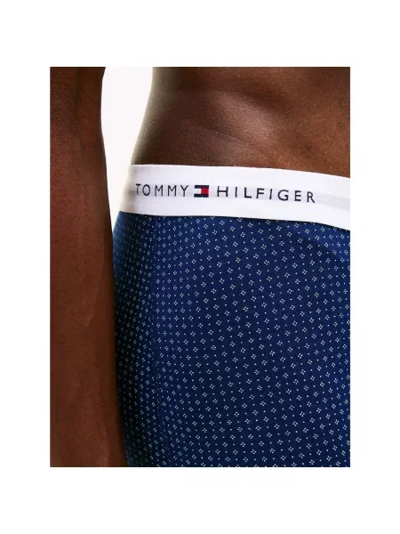 Nohavičky Tommy Hilfiger s potlačou čierna