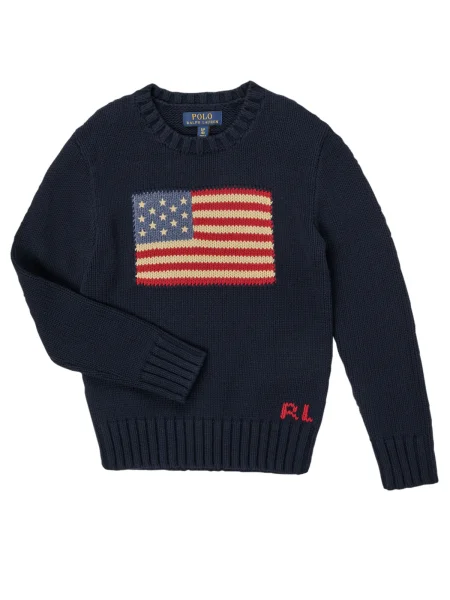 Polo Ralph Lauren pulover de pentru copii albastru