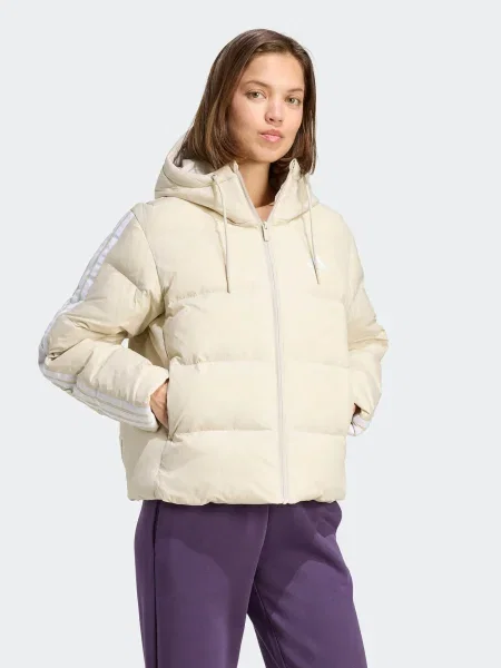 ADIDAS SPORTSWEAR Outdoor jakna ESS pijeska bijela
