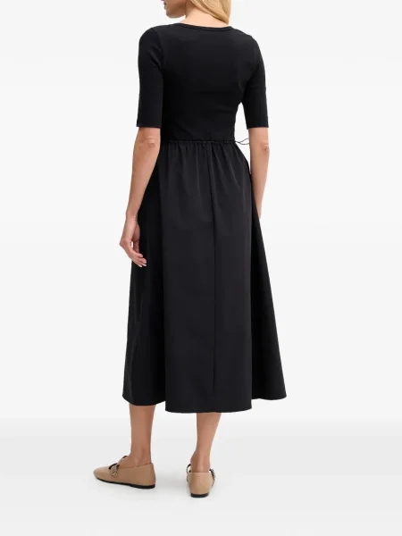 Kostiumas midi suknelė Dkny iki kelių juoda