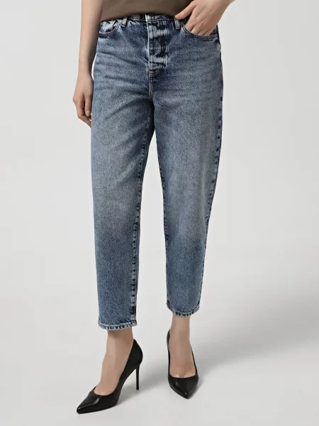 Бойфренди Armani Exchange синій