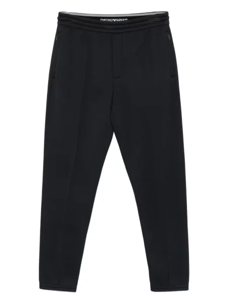 Pantaloni Emporio Armani albastru