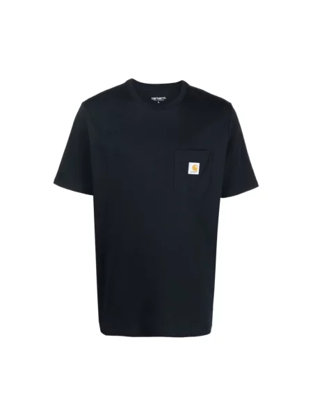 Carhartt Wip Koszulki Mężczyzna L S/S Pocket T-Shirt niebieski
