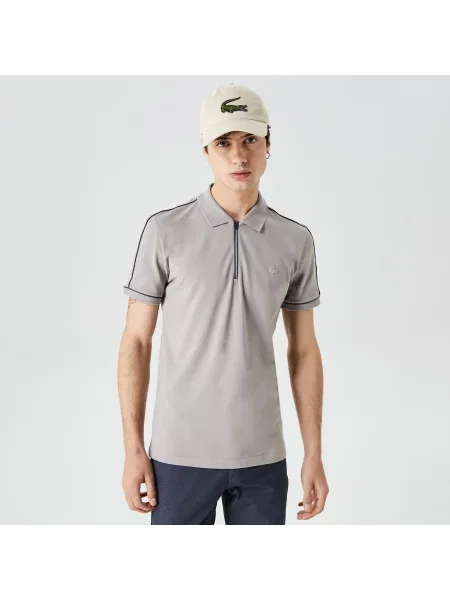 Lacoste Unisex Polo szara