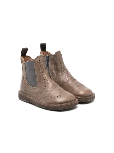 Buty do kostki dziecięce Pèpè brązowe
