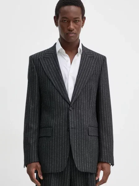 Suknjič s primesjo volne Sunflower siva