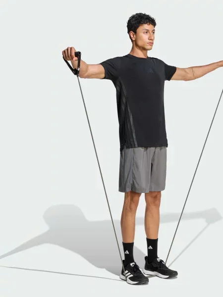 Спортивні шорти adidas Adidas Essentials перероблений сірий