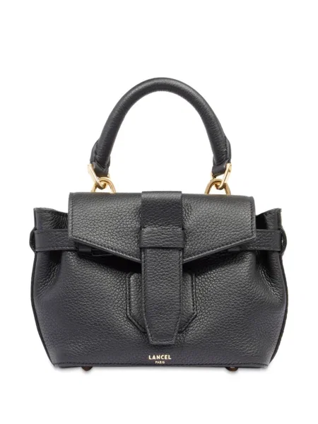 Geanta de piele Lancel din piele negru