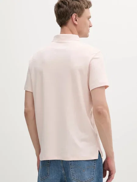 Calvin Klein polo gładki beżowy