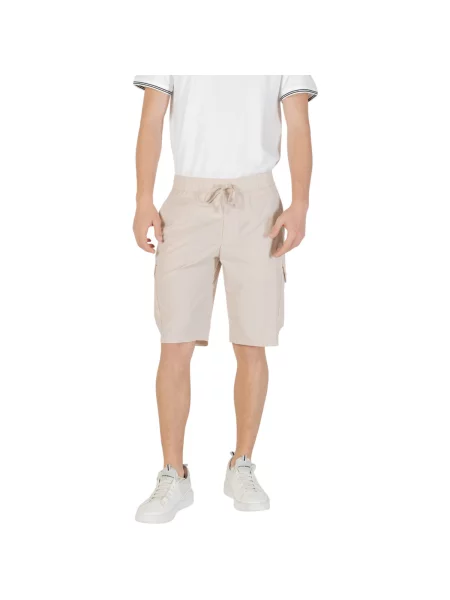 Šortky cargo Boss béžové