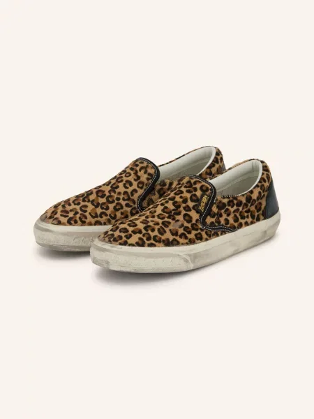 Golden Goose Nazouvací Tenisky Vce světle hnědá / tmavě hnědá černá