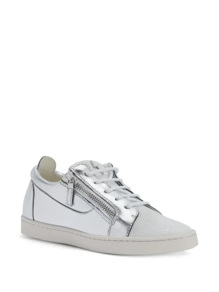 Sneakerși Giuseppe Zanotti argintiu