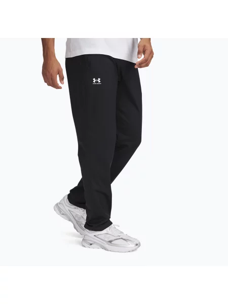 Pantaloni pentru bărbați Under Armour Sportstyle Brawler Pant black/white alb