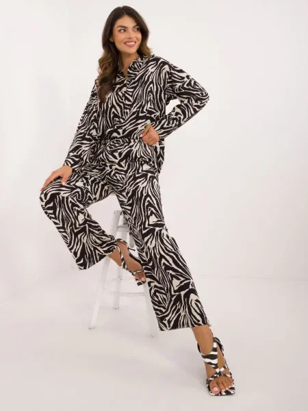 Sportski komplet Fashionhunters crna