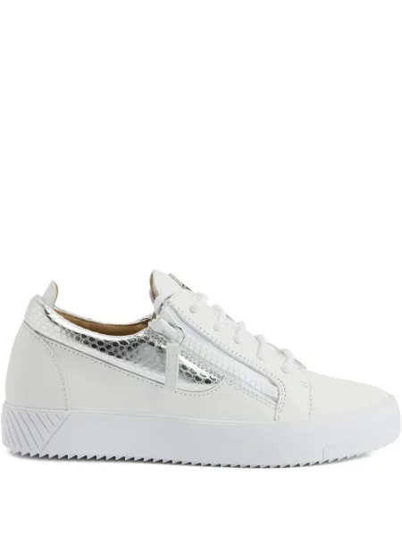 Sneakerși Giuseppe Zanotti din piele alb